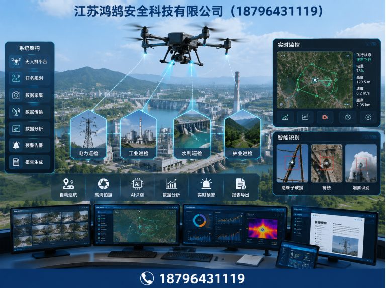 南昌无人机巡检系统展示图
